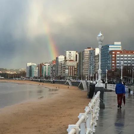 Vivienda En Gijon Frente Al Mar Villa Exterior photo